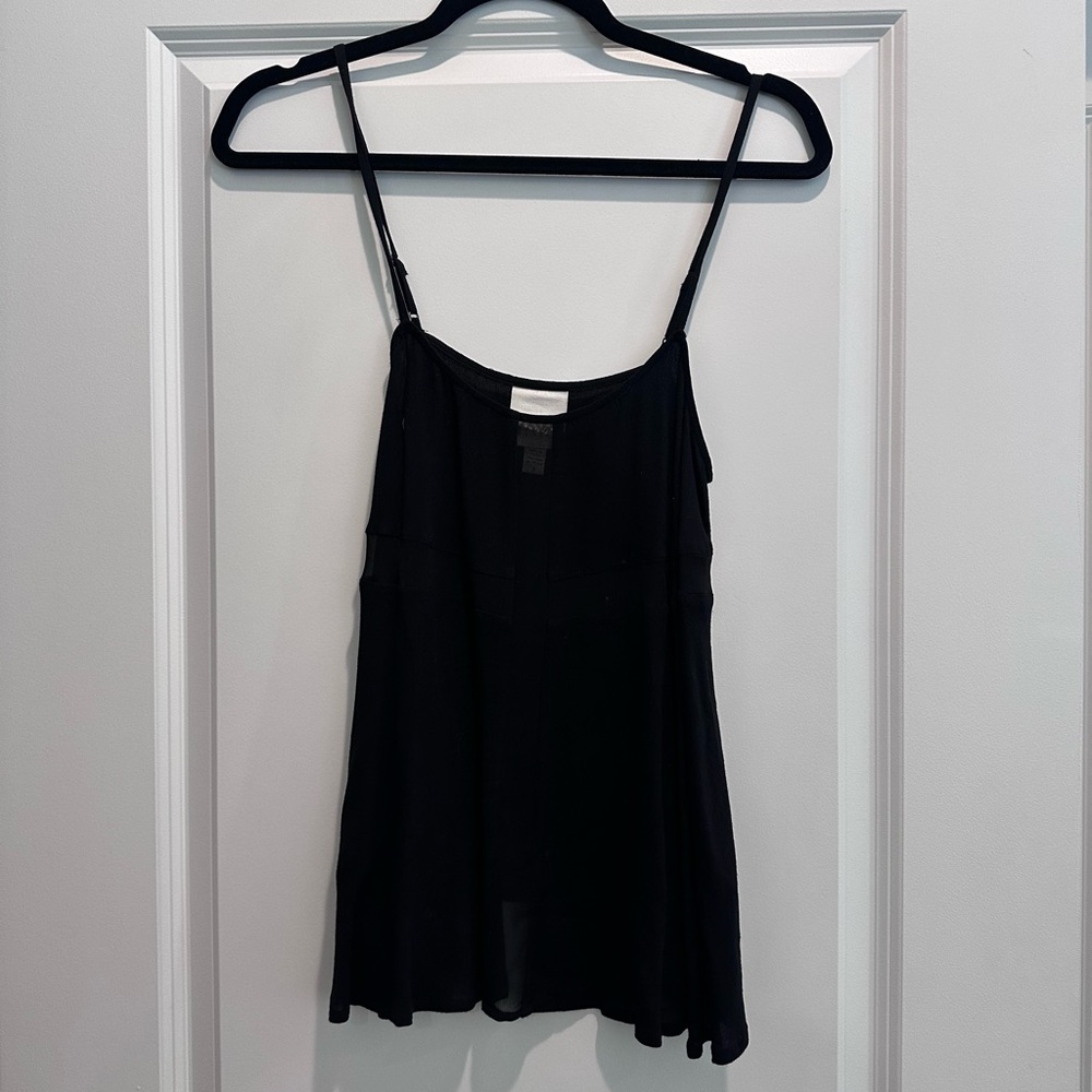 Chic Black Camisole Top